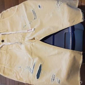Mens True Religion shorts, ripped design, size 33